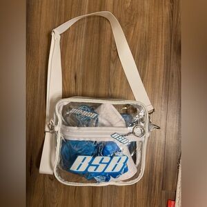 NEW: STILL IN PACKAGINGBackstreet Boys Clear Crossbody Bag and goodies!!!